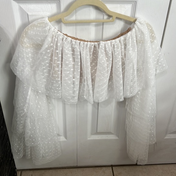 Ruffled Crop Top - Picture 3 of 3
